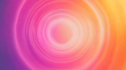 Abstract Pink Orange Gradient Swirl Background