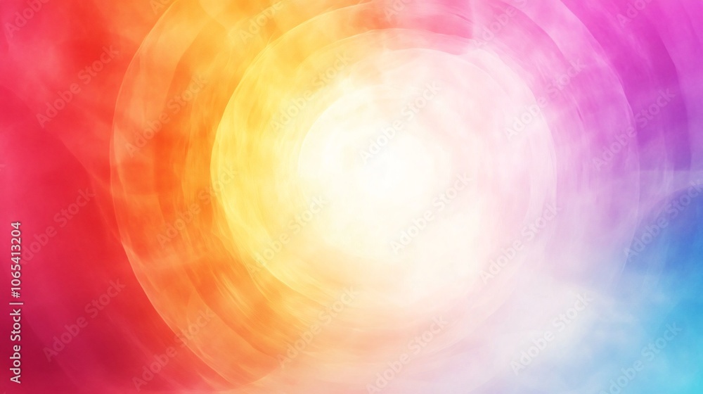 Poster abstract colorful swirling background with gradient and light