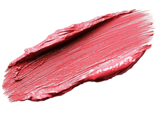 Elegant Coral Pink Nail Polish Brush Stroke