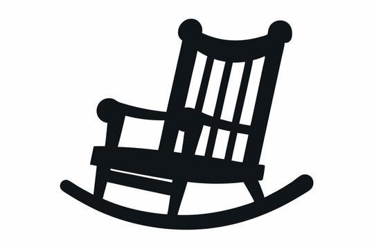 recommend clip art: Rocking chair silhouette.