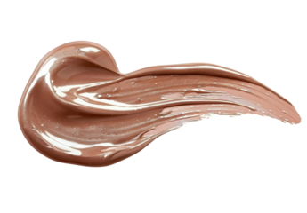 Shiny Beige Liquid Highlighter Swatch on Skin