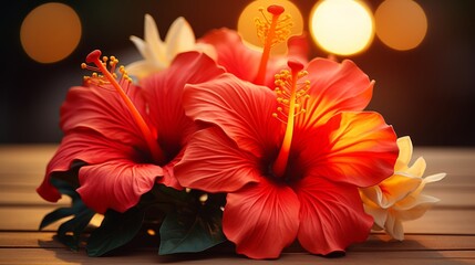 Obraz premium Morning blossom nature s pristine beauty with vibrant flowers symbolizing new beginnings