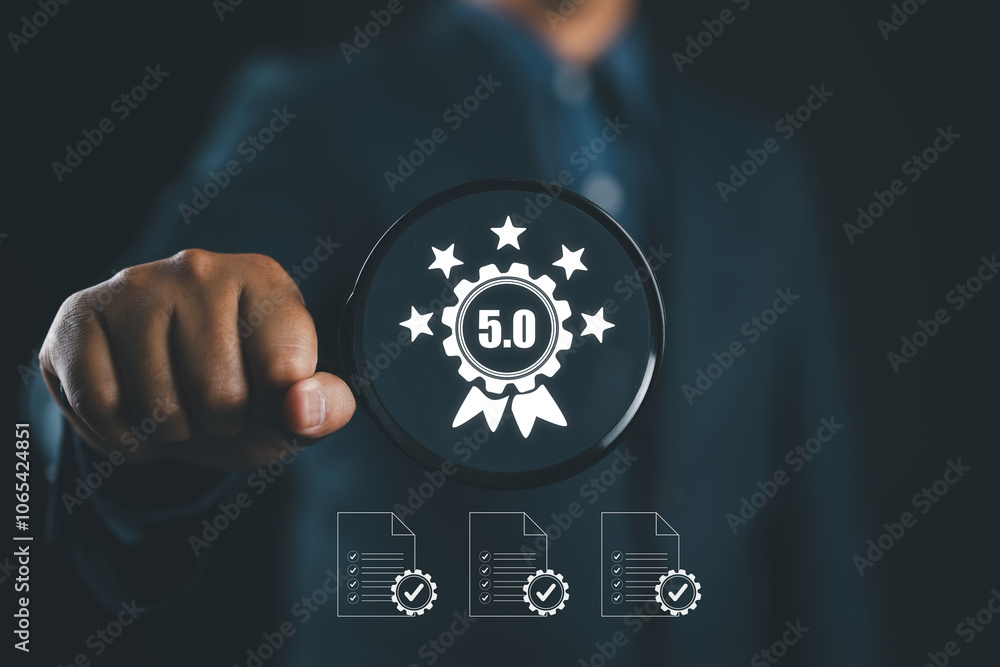 Poster Quality Certificate and Checklist document analyst target marketing planning assignment with quality management. Standardization, certification. Compliance to regulations service and standards.