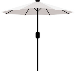 Obraz premium Umbrella Flat Illustration