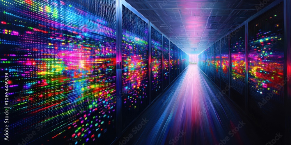 Poster explore the future of data visualization in technology