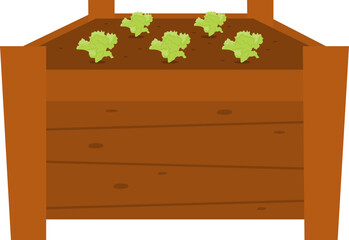 Fototapeta premium Green plant seed