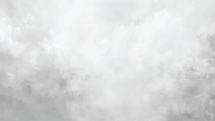 Watercolor light gray background texture. White and grey backdrop. Stains on paper. Silver ink and watercolor textures on white paper background