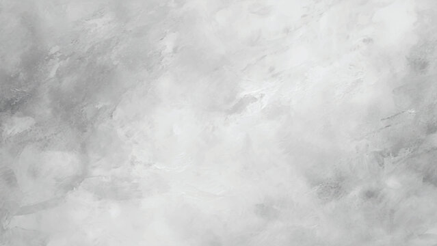 Grey watercolor texture background. Watercolor grunge abstract backdrop. White washed painted textured abstract background with brush strokes in white and black shades.