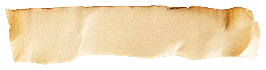 Obraz premium PNG Beige washi tape paper background isolated.