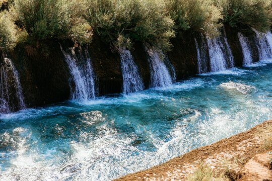 Scenic view of Vrelo Bune in Blagaj, Bosnia and Herzegovina
