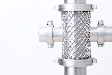 Intake screens detail, precise and effective water filtration