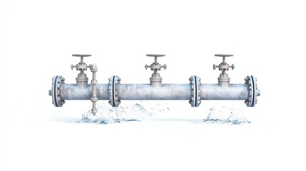 Recirculating flow system in action, precision engineering