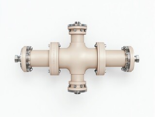 Recirculation pipes with valves, clean engineering design