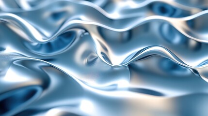 Obraz premium Abstract Blurred Motion Metalic Background