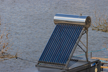 Vakuum Röhrenkollektor, Solarenergie, Solarthermie, Wärme, Warmwasser	