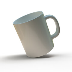 Mockup-Friendly Digital Image of Ceramic Mug