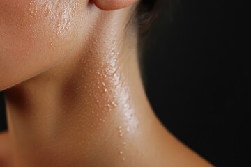 Soft and Supple Skin on Woman’s Shoulder