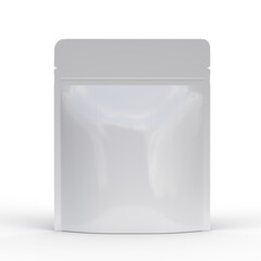 Mockup-Friendly Digital Image of Stand-Up Food Pouch
