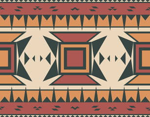 Native American Indian Designs, Navajo Pattern, Fabric Design Navajo, Concept Print Carpet Rugs Wallpaper Canvas Decoration Bohemian Fashion Ethnic Textile industry, etc.