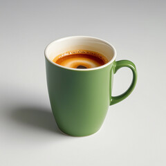 coffee cup on white background