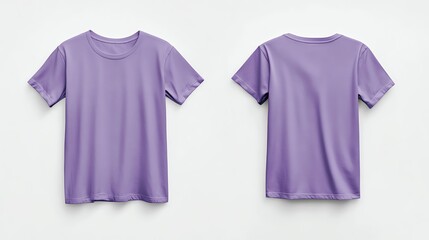 purple t shirt