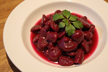 Delicious Beetroot Dish in Sauce, Perfect for Healthy Meals and Gourmet Dining