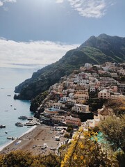 Charming Hillside Village of Positano on the Amalfi Coast, Italy
