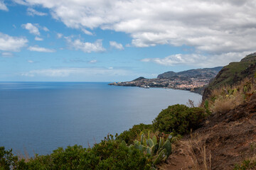 Obraz premium View on the Atlantic ocean, Canico, Madeira, Portugal