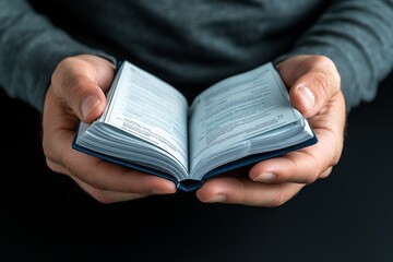 Hands holding a financial report that describes deferred ordinary shares with timelines for dividend payment, symbolizing patience in long-term investment