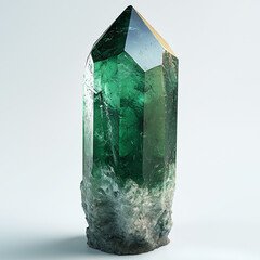 Emerald Green Cubic Crystal Cluster