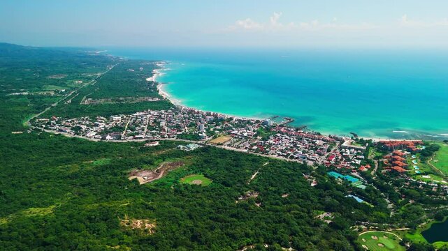 Mexican Beach Town Surrounded by Nature. Punta Mita, Nayarit