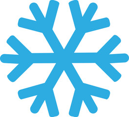 Fototapeta premium Snowflake winter clip art design on plain white transparent isolated background for card, shirt, hoodie, sweatshirt, apparel, card, tag, mug, icon, poster or badge