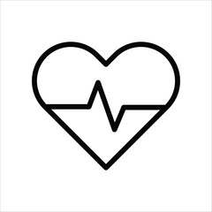 This is a nice heart Bit Icon Design