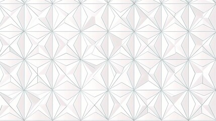 Modern Gray Lines on White Background