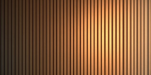 Obraz premium Texture of brown cardboard with vertical grooves, packaging. The background has a simple pattern presentation