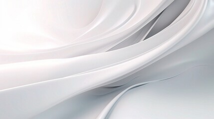 Fototapeta premium Futuristic Soft White Background with Clean Lines
