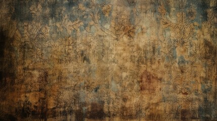 Obraz premium Vintage Texture with Subtle Floral Patterns and Tones