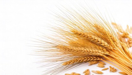 Barley - Hordeum vulgare - a member of the grass family, a major cereal grain grown in temperate climates globally used as a source of fermentable material for beer, or further distilled into whisky