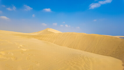 Sealine desert in Southern Qatar