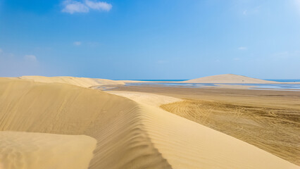 Sealine desert in Southern Qatar