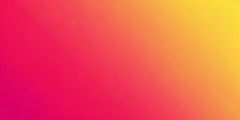 Abstract Gradient Background Pink to Yellow, Digital Art, Simple and Smooth Transition, Soft and Vibrant Colors