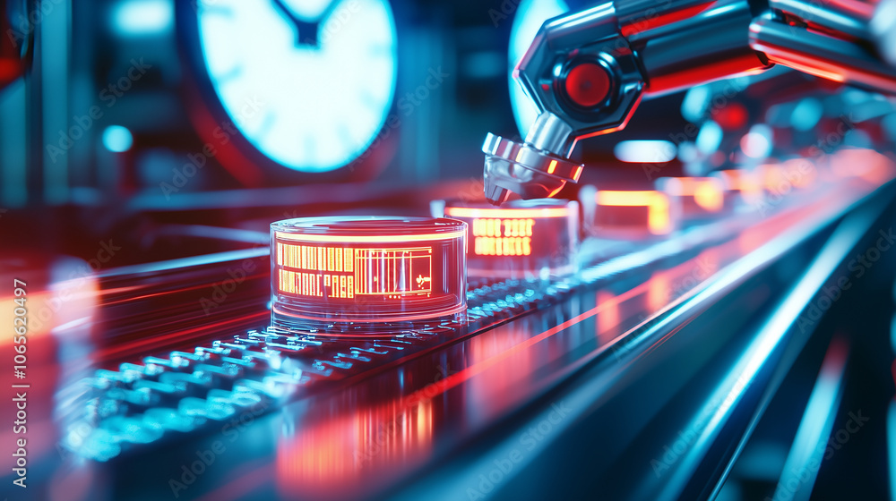 Aufkleber conveyor belt automation in software development process