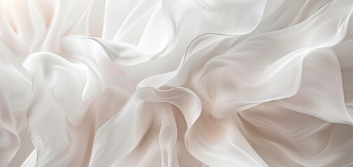 Obraz premium Abstract background with light airy textures with clean lines, white and light shades, minimalistic design.