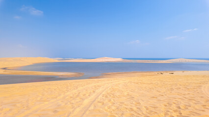 Sealine desert in Southern Qatar