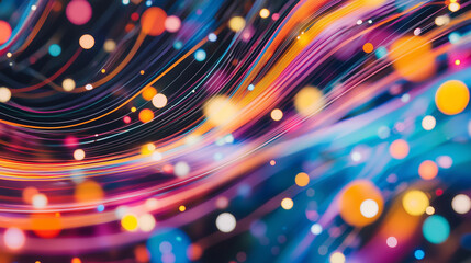 Obraz premium Data Flow from IoT Devices to Centralized Cloud Management