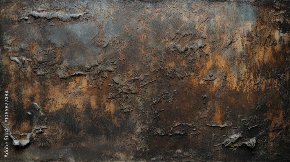 Poster textured abstract background with rusty appearance