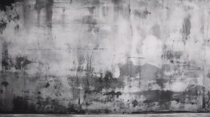 Obraz premium Textured Grunge Wall Background in Monochrome Style