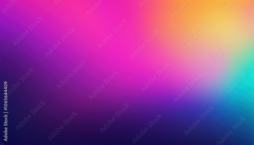 Poster a vibrant gradient blend of colors creating a dynamic abstract background