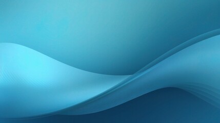 Soft Blue Waves Abstract Background