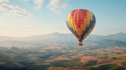 Celebrate father's day by soaring high in a colorful hot air balloon adventure